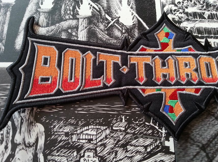 Bolt Thrower ( Orange/Red Logo Backpatch )