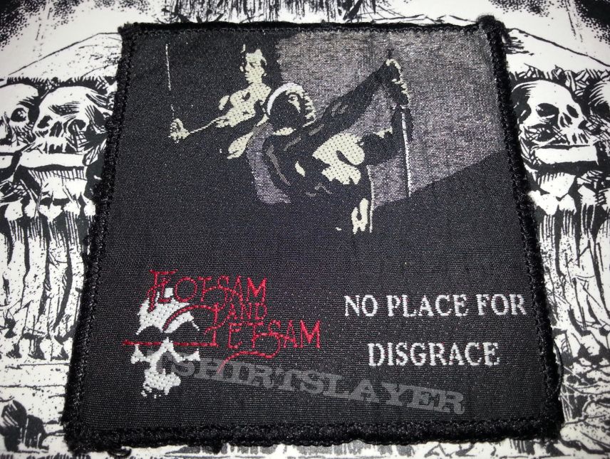 Flotsam And Jetsam - No Place For Disgrace ( Patch )
