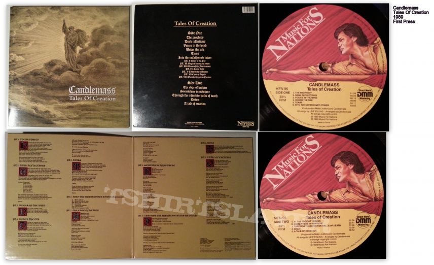 Candlemass and Nemesis ( Pre-Candlemass ) Vinyls