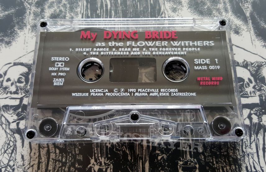 My Dying Bride - As The Flower Withers ( Tape )