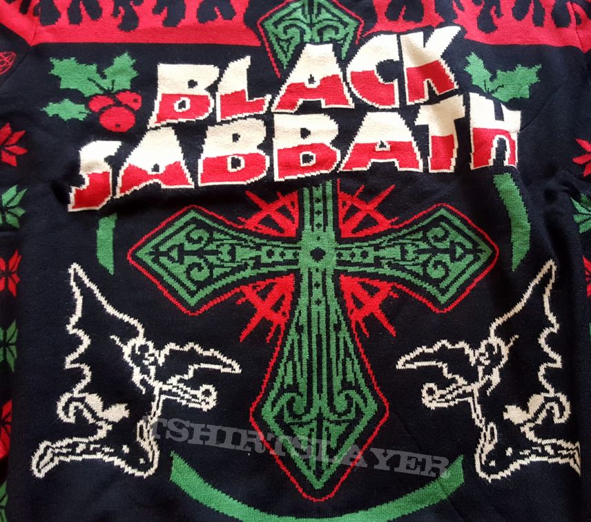 Black Sabbath - Sabbath Bloody Sabbath ( Christmas Sweater ) | TShirtSlayer  TShirt and BattleJacket Gallery