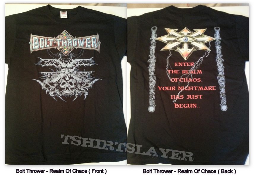 Bolt Thrower Shirts Bolt Thrower Shirts