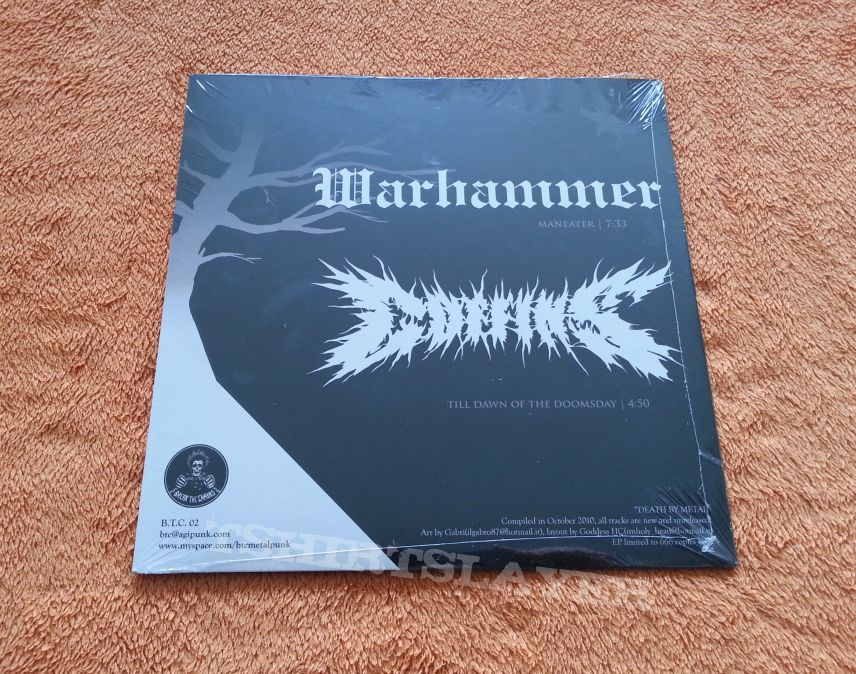 Warhammer/Coffins - Maneater/Till Dawn Of The Doomsday ( 10&quot; Split )