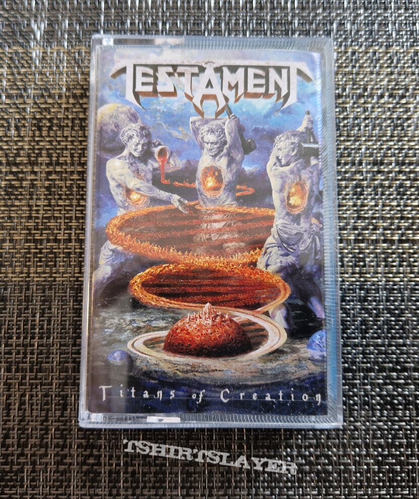 Testament - Titans Of Creation ( Tape )