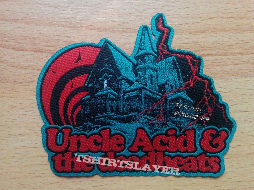 Uncle Acid & The Deadbeats Logo Shape Patch Uncle Acid & The Deadbeats Logo Shape Patch