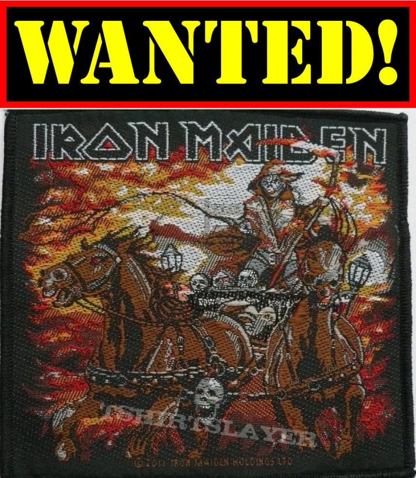 Iron Maiden, Death on the Road, 2011, patch