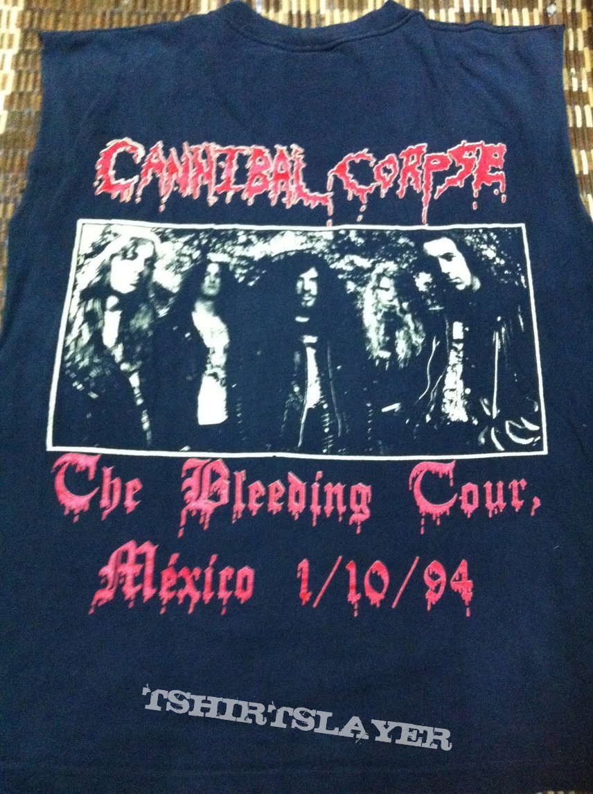 Cannibal Corpse The Bleeding Tour Mexico 1994
