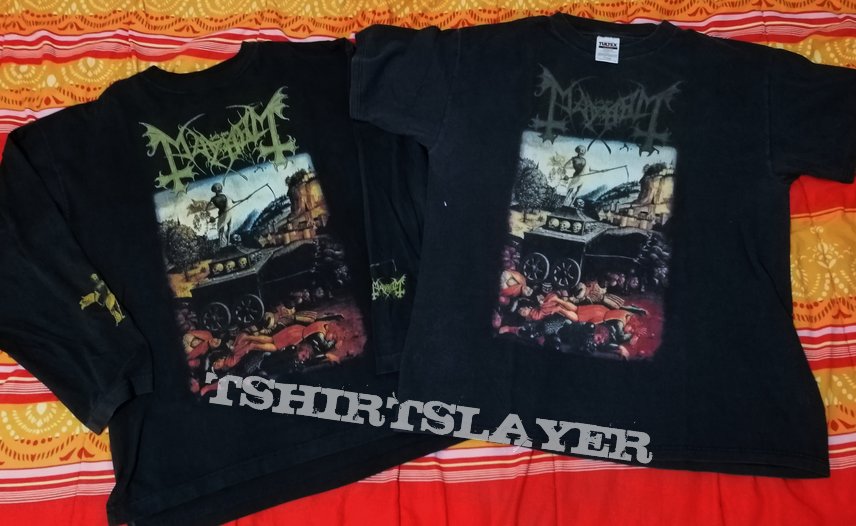 Mayhem River Of Blood LS & Tshirt 98 (Misanthropy Records ...