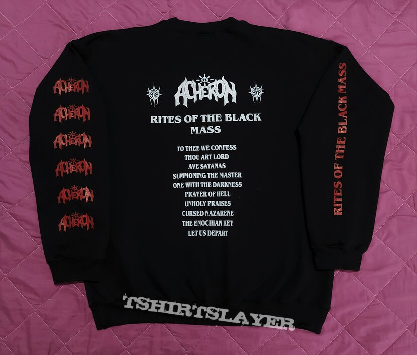 Acheron Rites Of The Black Mass Sweater Reprint