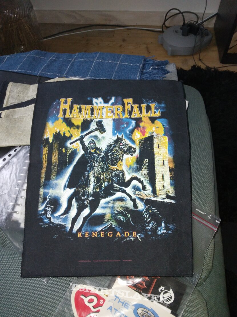 HammerFall - Renegade backpatch