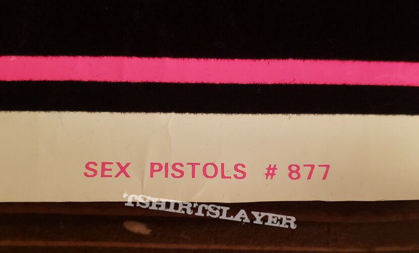 1980&#039;s Sex Pistols Never Mind the Bollocks, Here&#039;s the Sex Pistols Black Light Poster 23x35
