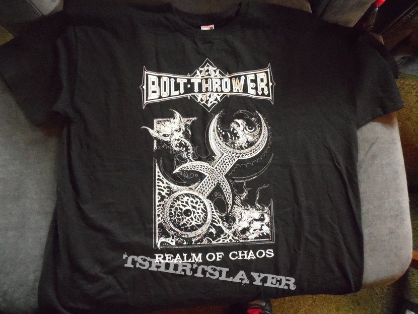 Bolt Thrower - realms of chaos shirt