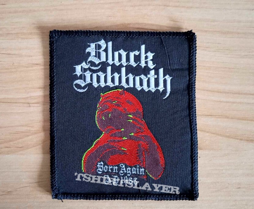 Black Sabbath Born Again 1983 Woven Patch