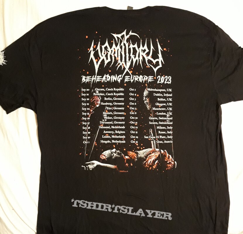 Vomitory Beheading Europe Tour