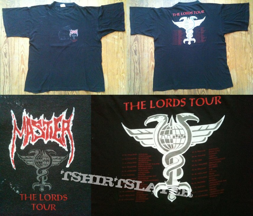 MASTER The Lords Tourshirt 1992