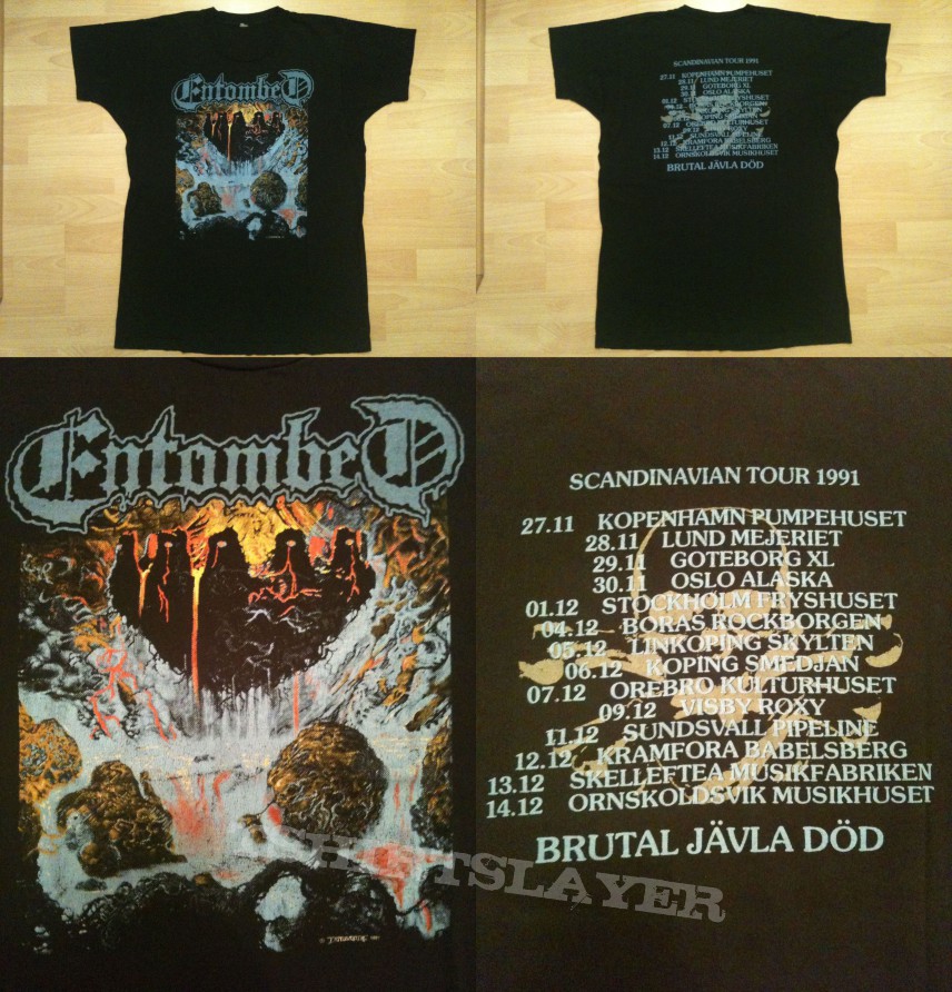 ENTOMBED Clandestine Sweden Tour