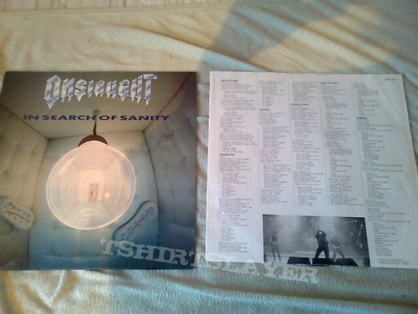 Other Collectable - Onslaught - In Search Of Sanity Vinyl