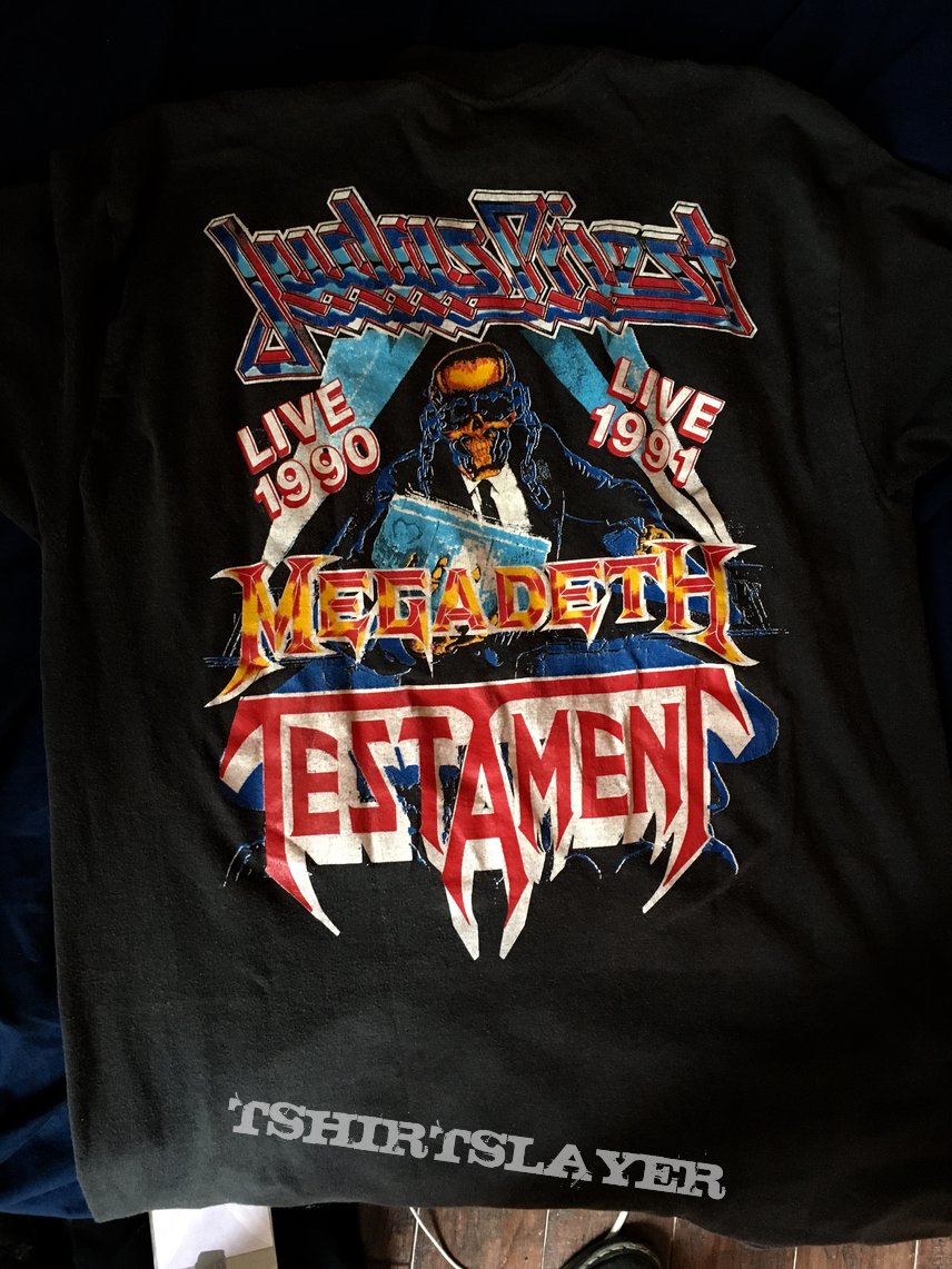 Judas Priest &quot;Painkiller&quot; Tour / Megadeth &quot;Rust in Peace&quot; Tour shirt