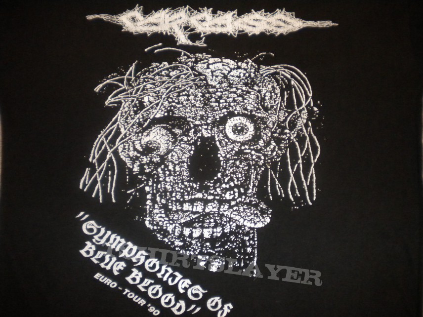 Carcass tour shirt