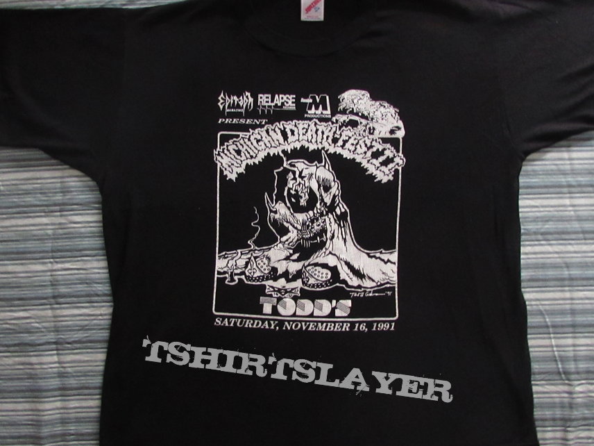 Autopsy Michigan Deathfest t-shirt | TShirtSlayer TShirt and ...
