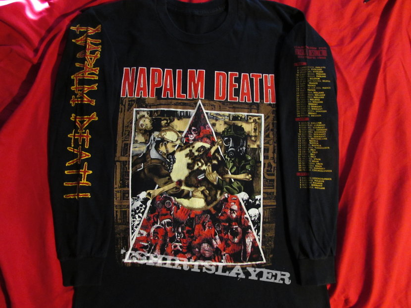 Napalm Death World Keeps Turning longsleeve