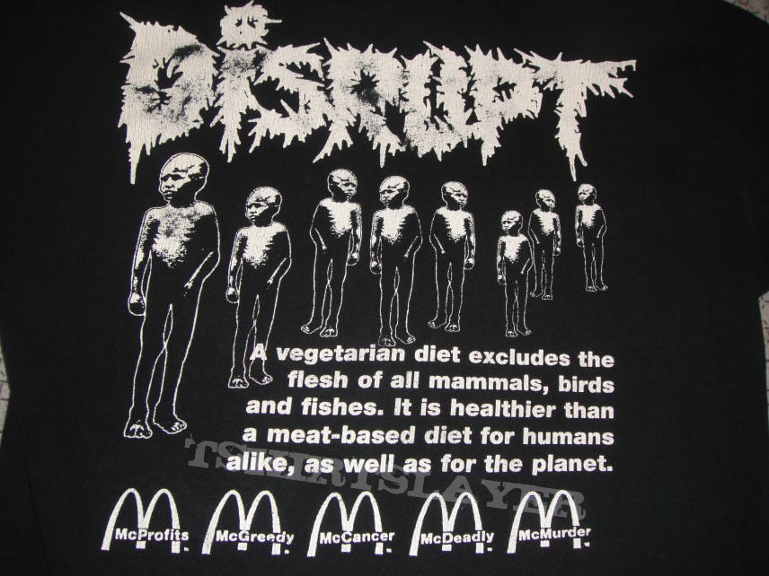 Disrupt original longsleeve Relapse Records TShirtSlayer TShirt and