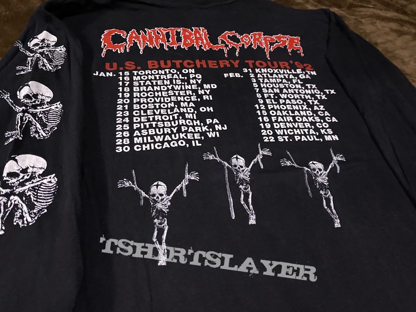 Cannibal Corpse - U.S. Butchery Tour &#039;92