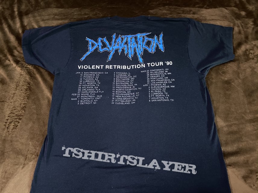 DEVASTATION Violent Retribution Tour &#039;90