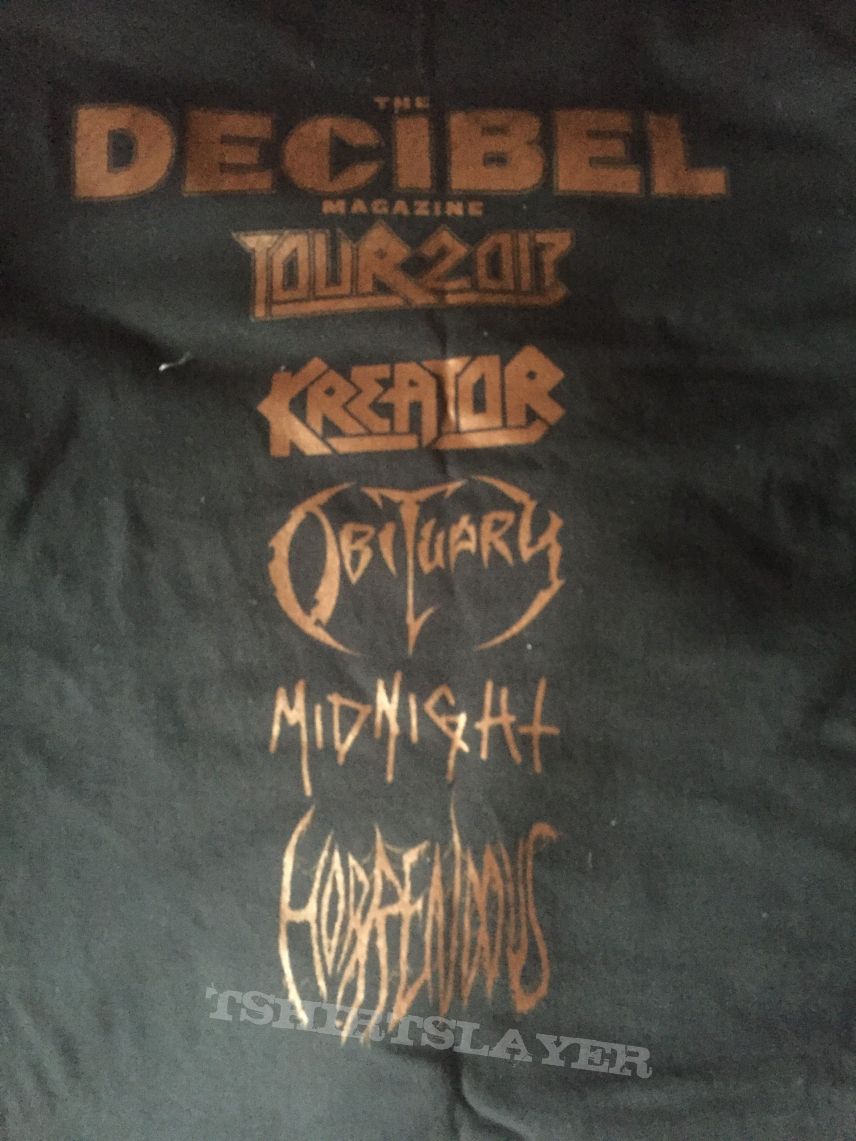 Midnight Decibel Tour shirt
