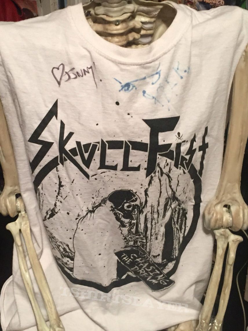 Signed Skull Fist shirt