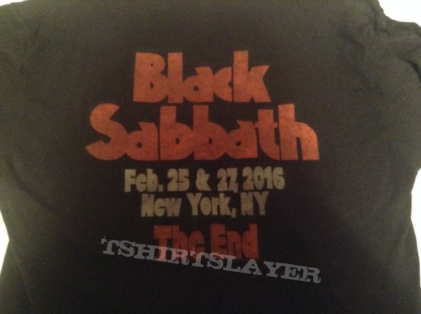 Black Sabbath Sabbath farewell tour shirt Black Sabbath Sabbath farewell tour shirt
