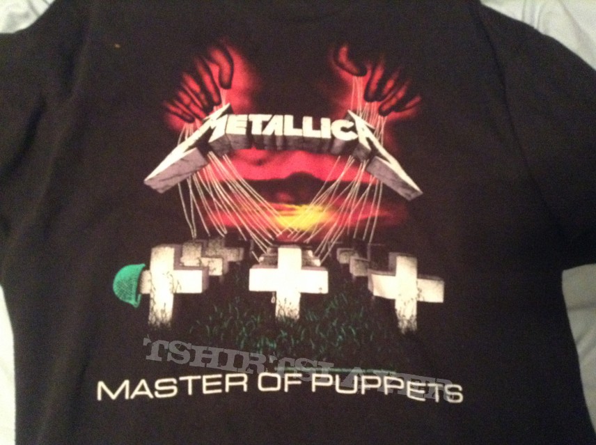Metallica master of puppets t shirt