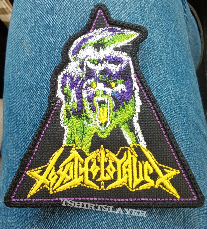 Toxic Holocaust Embroidery Never Dies