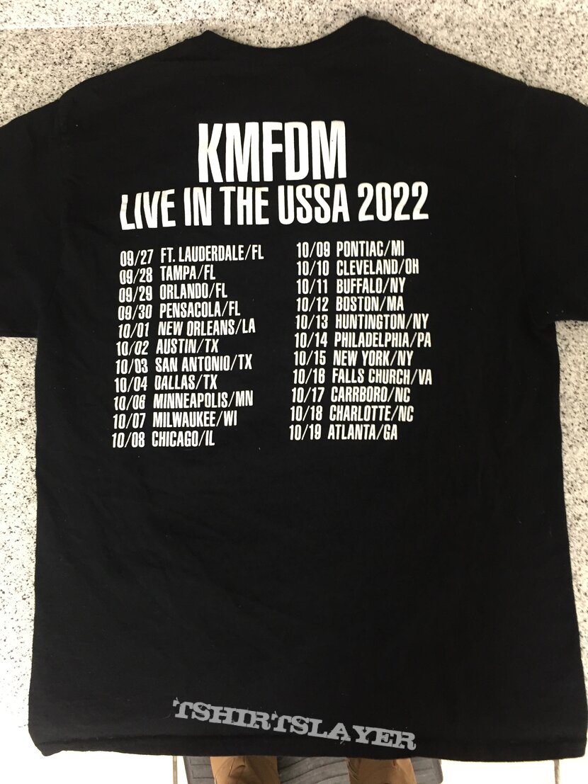 KMFDM tour shirt