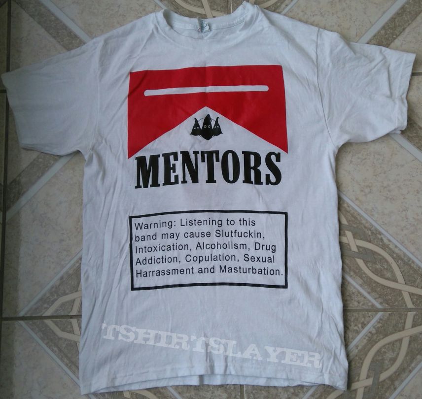 Mentors shirt... pack of cigarettes