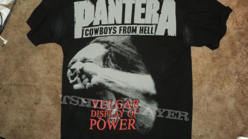 Pantera Vulgar Display Of Power Shirt
