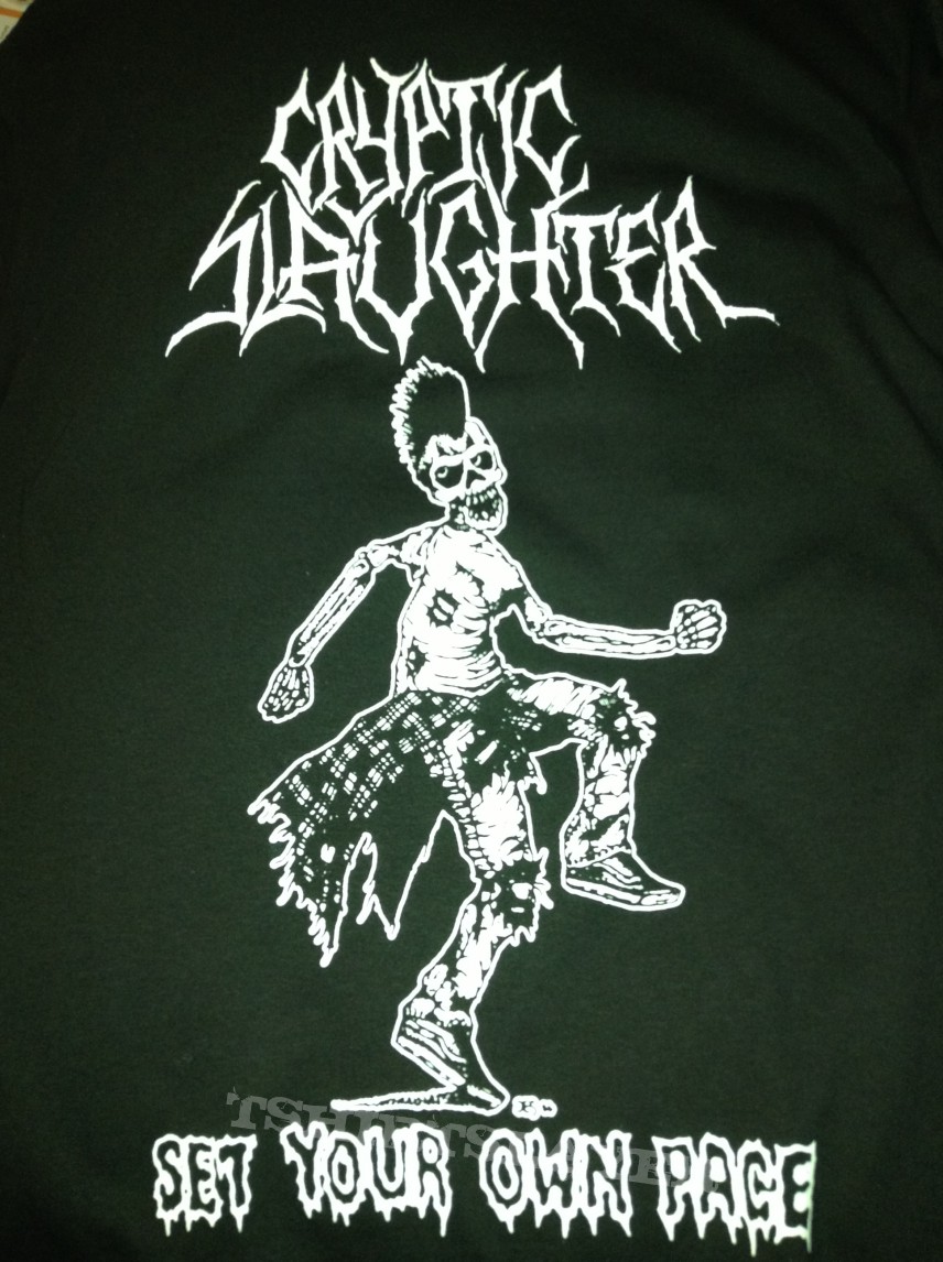 Cryptic Slaughter Set Your Own Pace | TShirtSlayer TShirt and ...