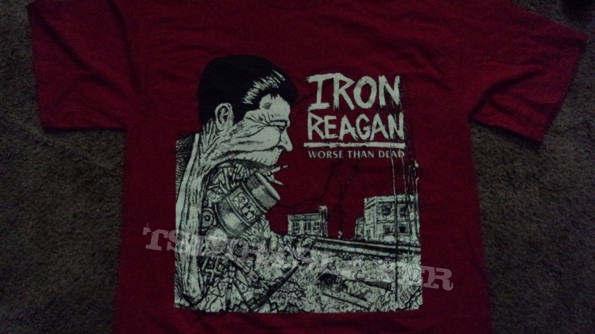 Iron Reagan Worse Than Dead Shirt Iron Reagan Worse Than Dead Shirt