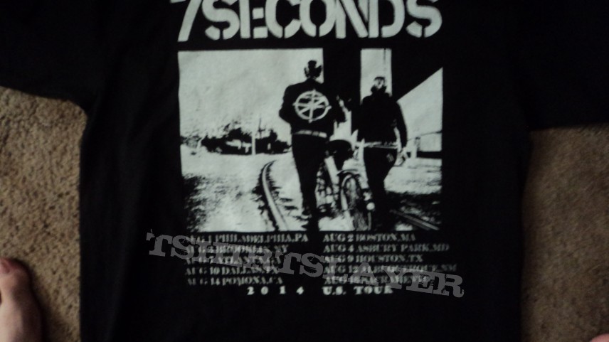 7 Seconds 2014 Tour Shirt