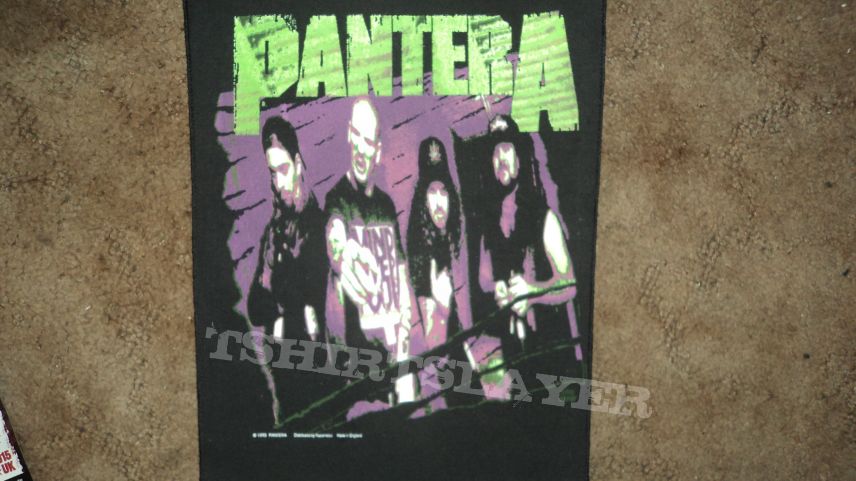 Pantera Back Patch