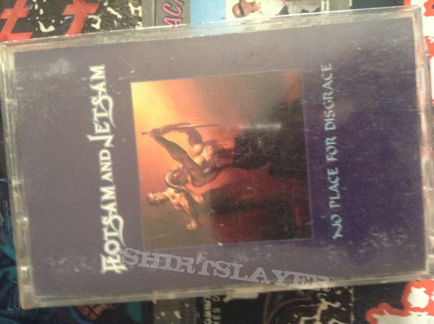 Flotsam and Jetsam No Place For Disgrace cassette