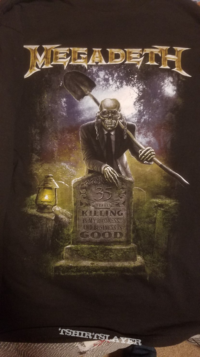 Megadeth: Killing Is My Business 35th Anniversary Long Sleeve