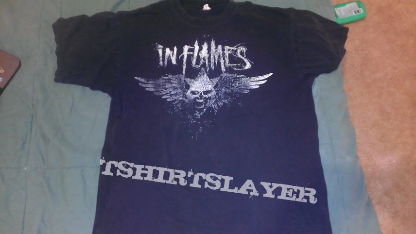 In Flames my first tour shirt