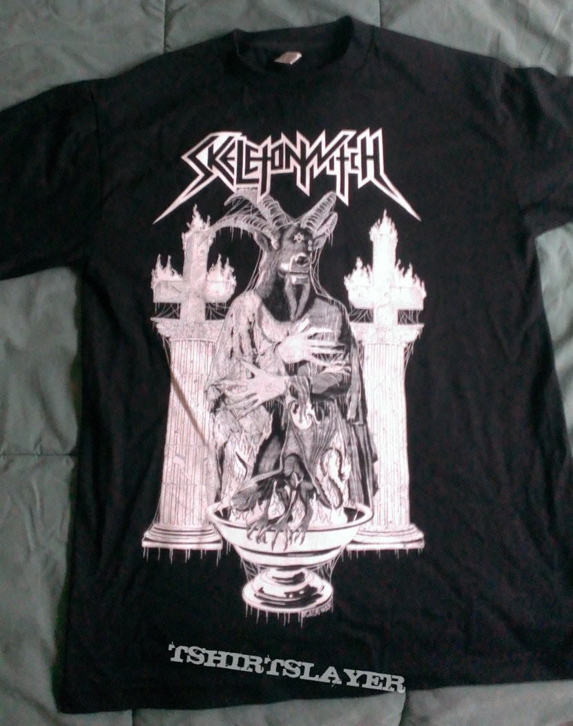 Skeletonwitch Baptized In Flames shirt