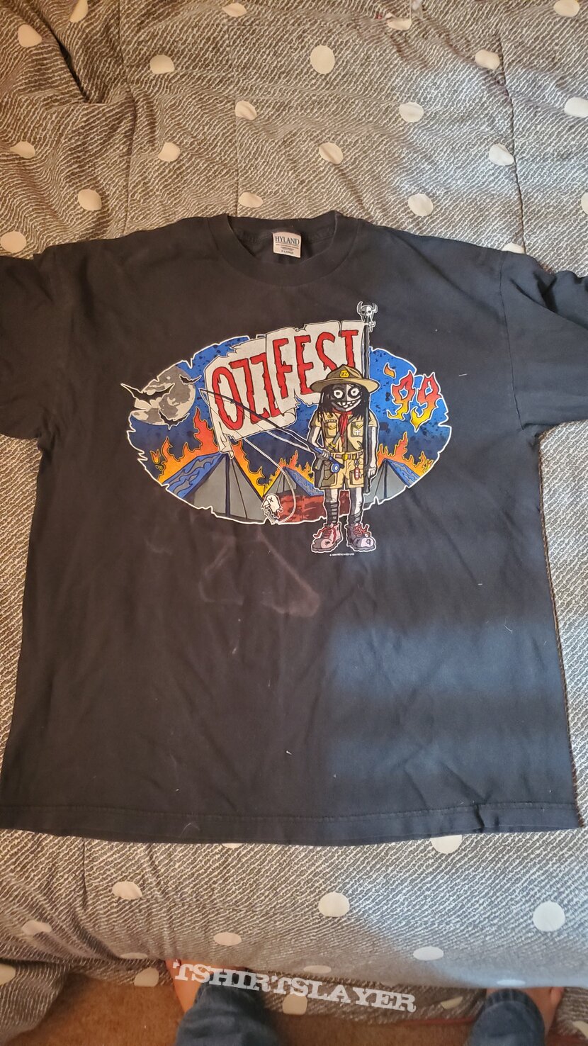 Black Sabbath OzzFest 1999 shirt