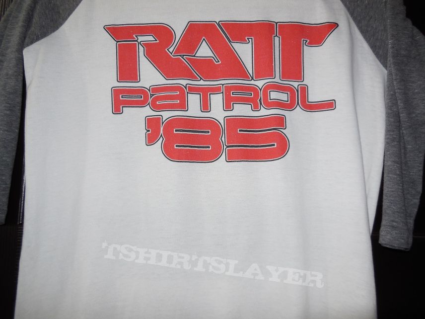 T Shirt Ratt Tour 1985 | TShirtSlayer TShirt and BattleJacket Gallery