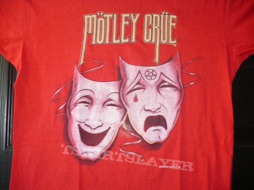 Mötley Crüe T Shirt Theatre of Pain Tour 1985
