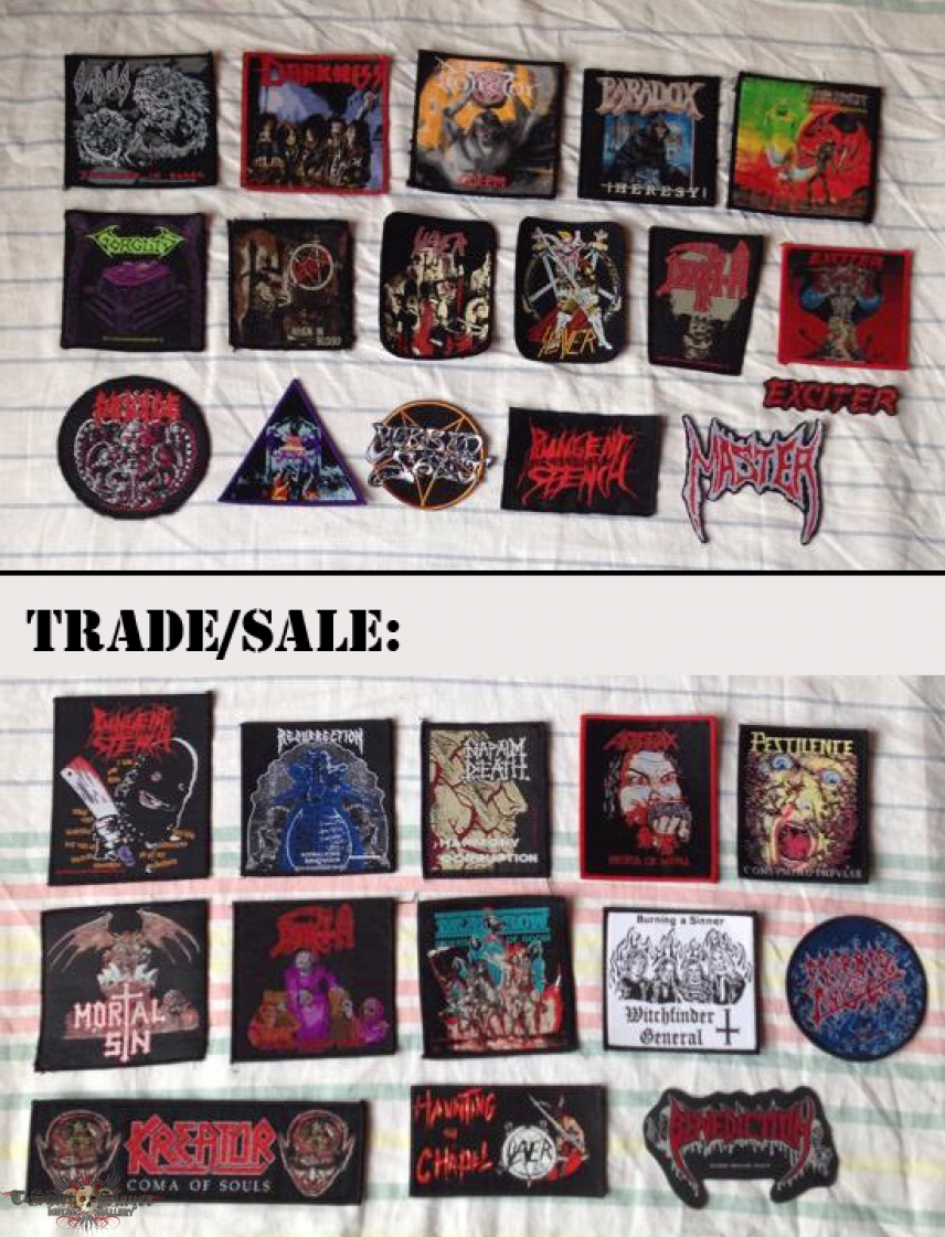 Sadus Patches that don't have a place on my vest (yet)