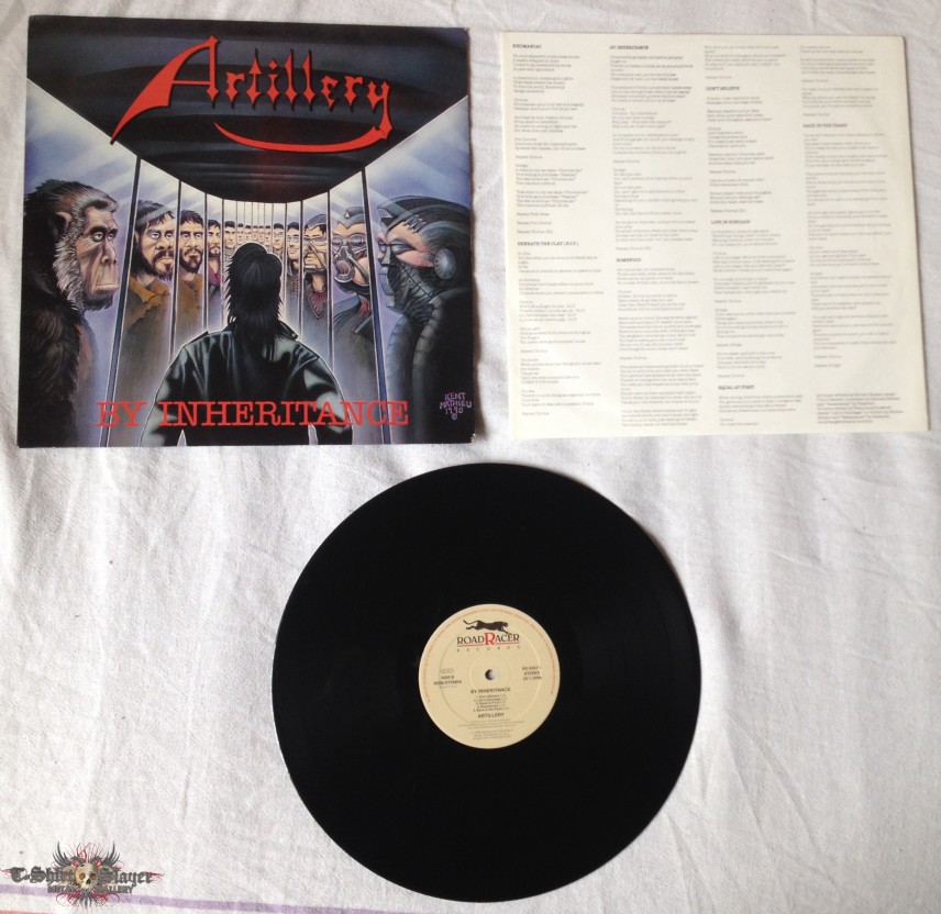 ARTILLERY - By Inheritance original LP 1990