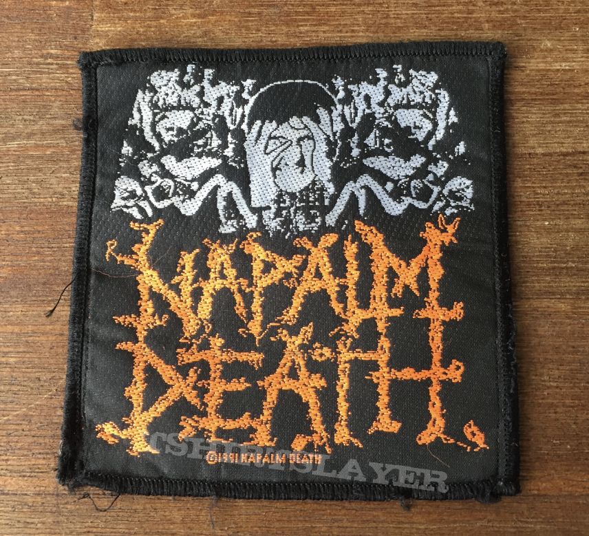 Napalm Death Scum patch